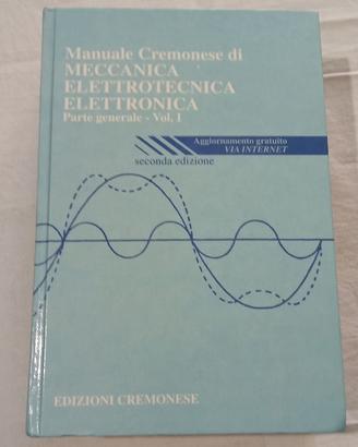 Manuale Cremonese di Meccanica Elettrotecnica Elet