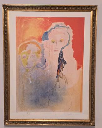 Quadro astratto di Ernesto Treccani