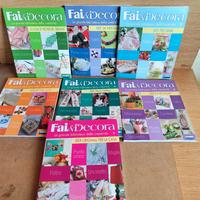 set 7 fascicoli fai e decora da collezione 