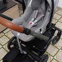 Inglesina QUAD TRIO grigio  base ovetto macchina