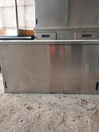 mobili in acciaio per cucina