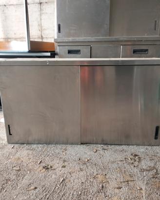 mobili in acciaio per cucina
