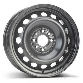 4 CERCHI IN FERRO MISURA 15 Per ALFA Romeo 164