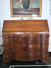 mobile antico 3 cassetti con antina apribile