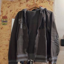 felpa con cappuccio uomo 