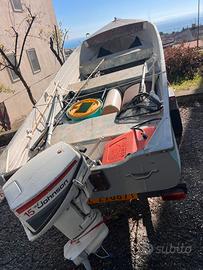 Barca alluminio canadian 4,50