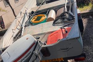 Barca alluminio canadian 4,50