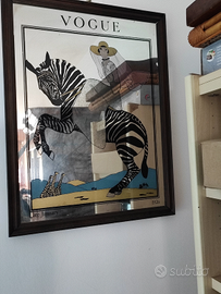 Quadro a specchio Vogue