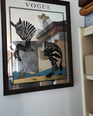Quadro a specchio Vogue