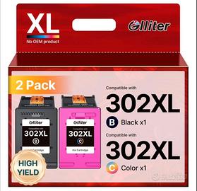 302 XL Rigenerate per HP 302 302XL Cartucce