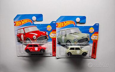Hot Wheels Mini Cooper S Lotto 2pz Austin + Morris