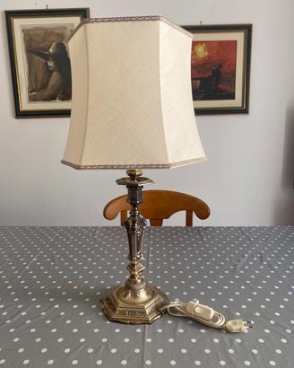 Lampada da ingresso argento 800