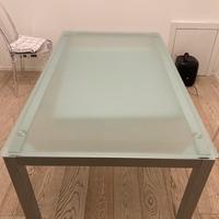 Top tavolo da pranzo vetro temperato