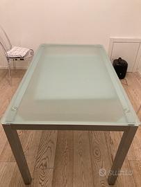 Top tavolo da pranzo vetro temperato