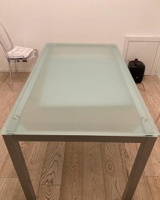 Top tavolo da pranzo vetro temperato