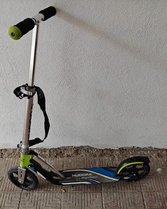 Monopattino Hudora BigWheel 205 – colore verde/blu