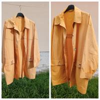 Giaccone imperm. e pantaloni jeans stessa ton. T L