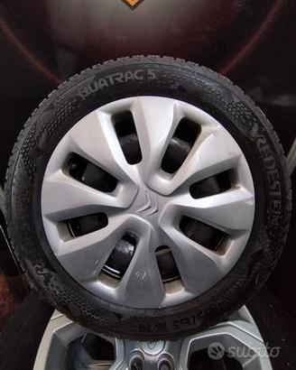 CERCHI CITROEN C1 / AYGO / 107 + GOMME 4 STAGIONI