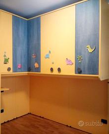 Armadio a ponte cameretta bambino