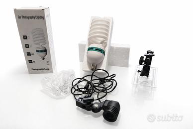 Kit illuminazione continua per fotografia/video
