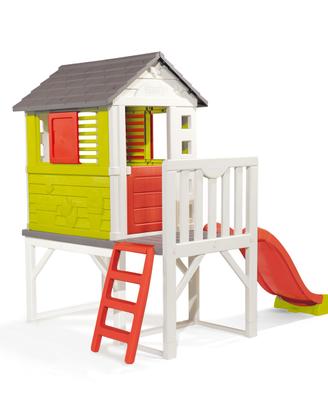 Casetta Smoby con scivolo e piattaforma