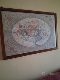 Affresco floreale neoclassico 