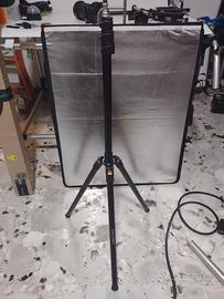 treppiede fotografia per luci K&F 220cm