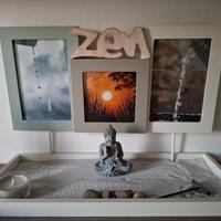 porta foto giardino zen