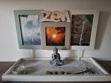 porta foto giardino zen