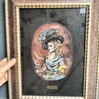 quadro donna francese 