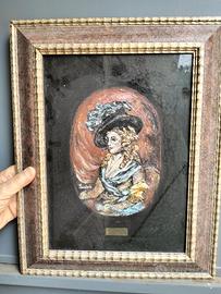 quadro donna francese 