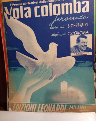 Vola colomba !*Premio Sanremo 1952 Spartito can.pi