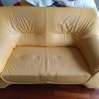 divano in pelle due posti