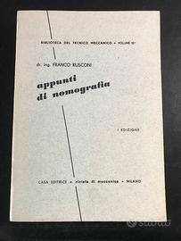 Franco Rusconi "Appunti di nomografia"
