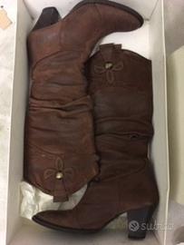 Stivali donna vera pelle