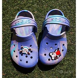 Scarpe bimbo-a Crocs Classic Clog con decorazioni