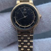 Seiko Quartz vintage dorato – Quadrante nero con n