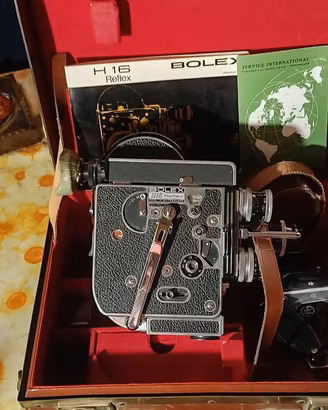 Bolex H16 REX (1964) 16mm + 3 Obiettivi (Switar RX