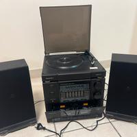Radio giradischi con cassette marca Irradio