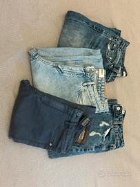 Lotto 4 jeans da donna - S/XS