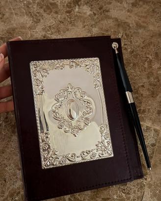 quadri/album/diario in argento vintage