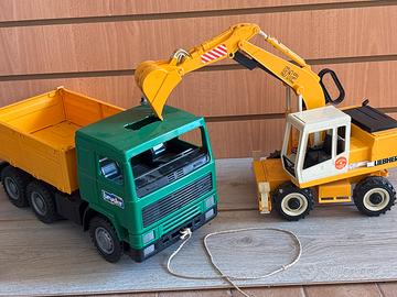 Camion e scavatrice giochi