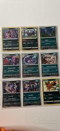 Lotto carte Pokemon Oscuro N3