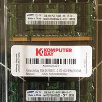 Samsung - Confezione 4GB (2X2GB) memoria RAM