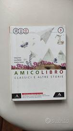 LIBRO ITALIANO "AMICO LIBRO 3 "
