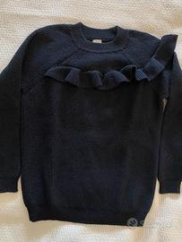 Maglione nero da donna taglia S