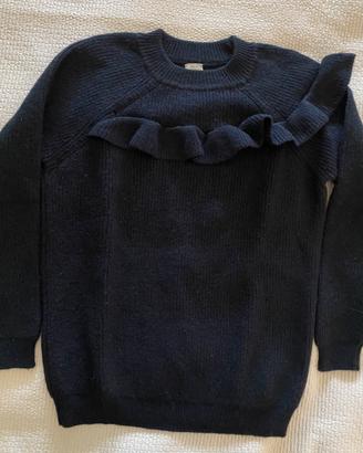 Maglione nero da donna taglia S