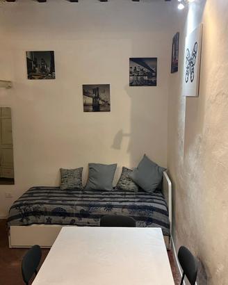 Monolocale soppalcato con balcone