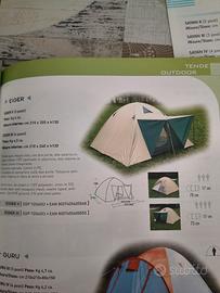 tenda da campeggio modello igloo 