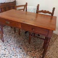tavolo in legno lavorazione artigianale 